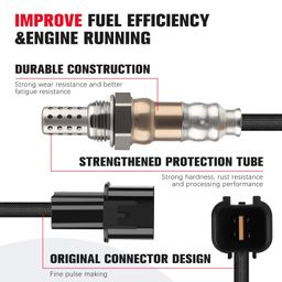 qijiauto O2 Oxygen Sensor Upstream 234-4741 Compatible with for Mitsubishi Endeavor 2004-2008 2010-2011 for Mitsubishi Lancer 2003-2006 image 4