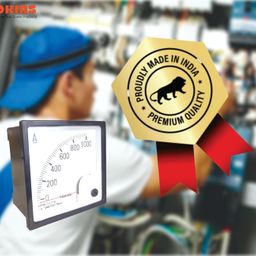 Yokins Moving Coil Analog Panel meter MR96 DC Ammeter 0-1000A/75mV DC Comes With External Shunt (DC Shunt 1000A/75mV) With One Year Warranty image 5