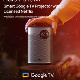 XGIMI Halo+ GTV 2024 NEW Portable Projector, Google TV with Licensed Netflix, 700 ISO Lumens, 2 x 5W Harman Kardon Speakers, Auto Focus, ISA, Wi-Fi, Built-in Battery with 2.5 Hours Playtime image 3