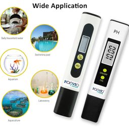 KONVIO NEER Total Ph Meter,TDS Meter and Ph Strip Combo, Full Water Testing Kit with Buffer Powder image 5