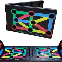 hetarmi enterprise Hetarmi Multifunction Push Up Board Comprehensive Fitness Exercise Workout Push-up Stands Board, Sit Up Bar Portable Adjustable, Sit Up Assistant Device, Ab Workout Equipment with Suction Cups image 3