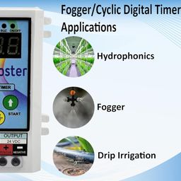 APPSTER Cyclic Timer Digital 24VDC (ON/Off in SEC/MIN) Electronic Timers for Fogger, Hydrophonics, Mist Kit & Other cyclic, Auto Stop Application Up to 10A image 4