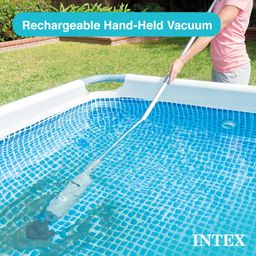 Intex - 28620EP - Rechargeable Handheld Pool Vacuum - Grey image 2