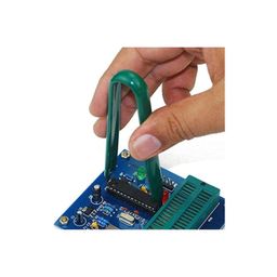 Liyafy PLCC IC Chip Extractor Motherboard Circuit Board Component Puller and U Shape IC Chip Extractor Puller ROM Extraction Tool Kit image 3
