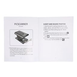 UniMarket® Mobile Film Scanner, Portable Foldable Easy to Use Free AppEdit Share Slide Scanner for for iOS image 4