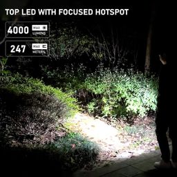 csteboke Rechargeable Flashlights High Lumens, Sofirn IF23 4000lm Super Bright Flashlight, EDC Flashlight, Led Flashlight, Emergency Flashlights for Home, RGB Magnetic Flashlight image 4