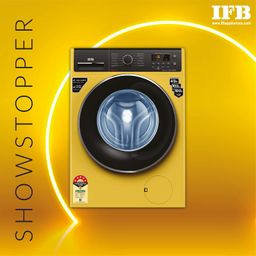 IFB 7 Kg 5 Star Front Load Washing Machine 2X Power Steam (ELITE ZLS 7012, Yellow, In-built Heater, 4 years Comprehensive Warranty) image 2
