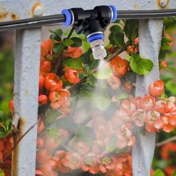 RedBuild 5pcs 6mm Fogger Nozzle | 10Mtr Fogger Pipe & | Mist Nozzle for Fogger | Rain Dance Setup Fogger Sprayer | Misting Nozzle for Gardening Home image 3