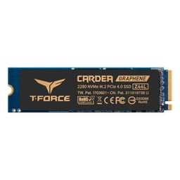 TeamGroup T-Force Cardea Z44L 2TB Nvme M.2 2280 Pcie Gen4 Gaming SSD, 3D NAND TLC, SLC Cache, Graphene Heatspreader, Internal Solid State Drive, Speed Upto 3500/3000MB/s, High Performance, Low Latency image 1