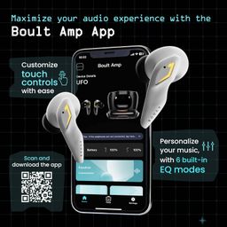 boult audio Boult Newly Launched Audio Astra True Wireless in Ear Earbuds with 48H Playtime, 4 Mics ENC, 45ms Low Latency Gaming, Breathing LEDs, Made in India, 13mm Drivers Bluetooth Ear Buds TWS (White Opal) image 4