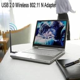 Careflection || WiFi USB Adapter for PC & Raspberry PI - 1200Mbps 2.4GHz Wireless Wi-Fi USB Receiver Booster Laptop Desktop PC Network USB WiFi Wireless LAN 802.11 n Adapter Antenna Network LAN Card image 4