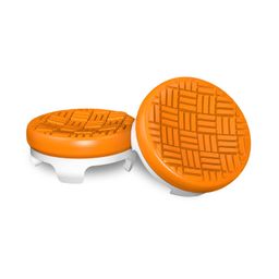 KontrolFreek Omni for Xbox One and Xbox Series X Controller | Performance Thumbsticks | 2 Low-Rise Concave | Orange/White image 4