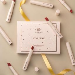 Carlton London Creamy Matte Stick Lipsticks Smudge-Proof Gift Set |Enriched with Vitamin E, Castor oil | Long Lasting | Highly Pigmented, Gifts for woman & girl | Upto 8Hrs - 8X1.7g image 2