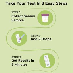 neodocs EZ Check Alpha sperm count test kit | Check your sperm count privately at home | Convenient and Fast | Shows Optimum or Normal or Low sperm count | Pack of 1 image 3