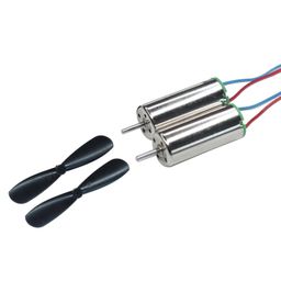generic Metal SP Electron (2 Drone Motors + 2 Drone Propellers) DC 3.7V 716 7X16Mm Micro Coreless Motor With High-Speed Mini Drones Propeller image 2