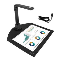 Aepiraza 12MP Digital Portable Camera Document Scanner, A3/A4 Capture, USB Document Camera with Deskewing, Multi-Page Scanning, Pocket Book Scanning, OCR, Compatible with Windows image 1