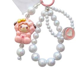 Artistry craft- Mobile Phone string, Imported Beads Phone Charm/keychain and Lanyards For Phone,USB, Airpods & Keychains image 2