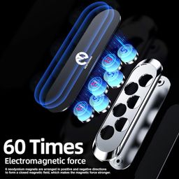 newtechno Origi-nal ONE Hand Use Technology Magnetic Mobile Phone Holder for Car Dashboard/Car Mount Mobile (World's Strongest and Safest Magnets) - for Use in Car/Office/Home/Bike/Scooter image 2