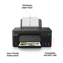 Canon PIXMA MegaTank G3730 All-in-one (Print, Scan, Copy) Wireless Inktank Printer with Additional 1 Year Warranty on Product Registration image 5
