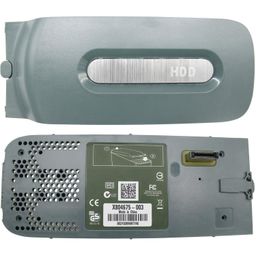 OSTENT HDD Hard Disk Drive Enclosure 2.5" SATA Case Shell Compatible for Microsoft Xbox 360 Color Gray image 1