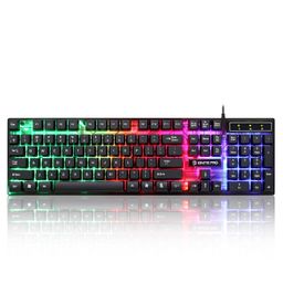 Enter Ignite Pro Gaming Wired Mouse and Keyboard Set with 6 Button Mouse and Rainbow Backlighting image 4