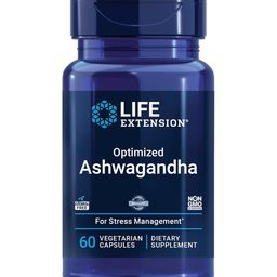 life extension Life Extension, Optimized Ashwagandha Extract, 60 Veggie Caps image 1