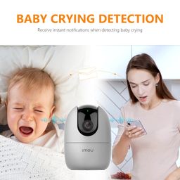 Imou 360° 1080P Full HD Security Camera, Human Detection, Motion Tracking, 2-Way Audio, Night Vision, Dome Camera with WiFi & Ethernet Connection, Alexa Google Assistant, Up to 256GB SD Card Support image 4