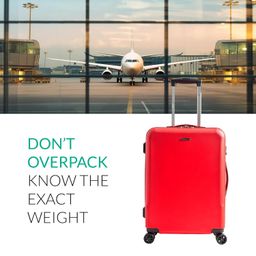 ActiveX Digital Luggage Weighing Scale – Portable, Accurate, 50kg Capacity, with Tare Function, LCD Display, and 4 Unit Options (kg/lbs/oz/g) for Travel Bags & Baggage image 5