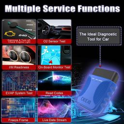 ikikin OBD2 Scanner Code Reader FA40 Auto Diagnostic Scan Tool Car Fault Check Engine Light Wireless Car Code Reader Compatible with iOS & Android Bluetooth 4.0 Auto Code Scanne image 5