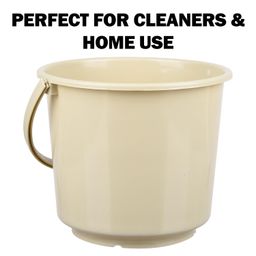 Kuber Industries Bucket | Plastic Bucket for Mopping | Storage Container Bucket | Water Storage Bucket | Plain Bucket | 5 LTR | Pack of 2 | Multi image 5
