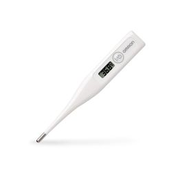 Omron Glass Mc 246 Digital Thermometer With Quick Measurement Of Oral & Underarm Temperature In Celsius & Fahrenheit, Water Resistant For Easy Cleaning image 1