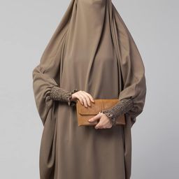 SHE24 Ready to Wear tie at back smoking at wrist with Naqab instant Khimer image 2