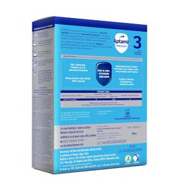 Aptamil Premium Infant Formula Milk Powder for Babies - Stage 3 (12-24 Months) - with Prebiotics and DHA - 400gms - BIB Pack image 3