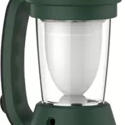 Havells 2 in 1 LED Lantern Cum Torch with Solar Panel Rechargeable Feature Lantern Emergency Light (Green, White, Black) image 1