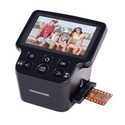 Magnasonic All-in-One 24MP Film Scanner With Large 5" Display & HDMI, Long Tray 35mm Slide Holders, Converts 35mm/126/110/Super 8 & 135/126/110 Slides Into Digital Photos, Built-in Memory image 2