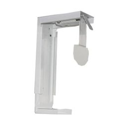 CALANDIS™ Under Desk Hanging Mainframe Box Hanger Adjustable Holder for Computer White | Monitor Mounts & Stands | Monitors, Projectors & Accs image 1