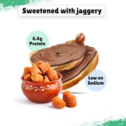 Little Joys Chocolate Spread | No Refined Sugar, No Palm Oil, No Preservatives | Sweetened with Jaggery | Rich Hazelnut, Cocoa, Ragi & Bajra | 300g image 4