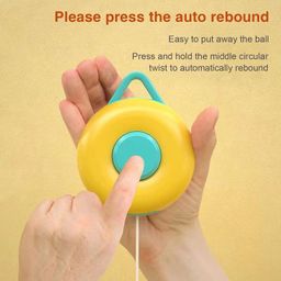 generic Hanging Table Tennis Trainer Set, Portable Ping Pong Ball Set with Ping Pong Balls & Paddle,Indoor Games, Parent Child Interaction Toy image 5