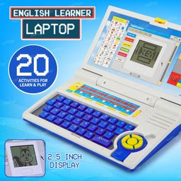 Kids Learning Laptop Notebook Toy with 20 Fun Activity Learning Modes to Learn Alphabet, Words, Numbers, Play Games and Music - Educational Learning Computer for Boys Girls Ages 3+ with Mouse image 5