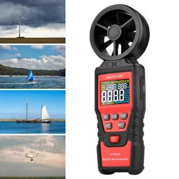 LOOM TREE® Digital Anemometer Handheld Tool Wind Speed Meter Gauge For Golf Home Flying Ht625B | Electrical & Test Equipment | Test, Measurement & Inspection | Test Meters & Detectors image 5