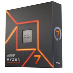 AMD 7000 Series Ryzen 7 7700X Desktop Processor 8 cores 16 Threads 40 MB Cache 4.5 GHz Up to 5.4 GHz Socket AM5, 600 Series Chipset (100-100000591WOF) image 1