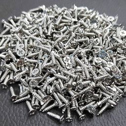 Screws 2mm Dia for Small Furniture, Instruments, Projects and DIY - 100pcs (M2x10mm, Silver) image 2