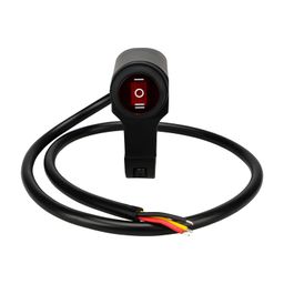 Autozap Motorcycle handlebar on off Switch Black And Red 10 A Two Way Electrical Switch (Pack of 1 Number of Switches - 1) image 4