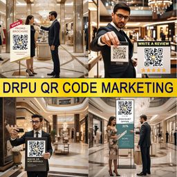DRPU QR Code Marketing Suite DRPU QR Code Labels Maker Software ( 1 PC LICENSE ), Software Download License Card, Compatible with Windows image 3