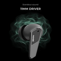Noise Buds N1 Pro in-Ear Truly Wireless Earbuds with Metallic Finish, ANC(Upto 30dB), 60H of Playtime, Dual Pairing, Instacharge(10 min=200 min), BT v5.3(Chrome Black) image 5