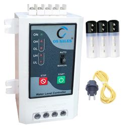 OS SALES Fully Automatic Water Level Controller with T Mount Sensor for Municipality Water image 1