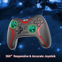 Ant Plus Leo 300 Wireless Gamepad with 2.4GHz Wireless Technology, Integrated Dual Intensity Motor, Keys for PC/Android - Black image 4