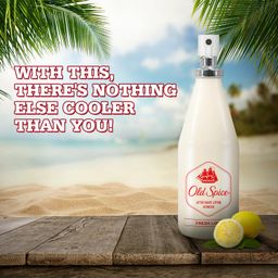 Old Spice ASL Atomised After Shave Lotion Fresh Lime - Cool, Aromatic and Fresh, 150ml image 2