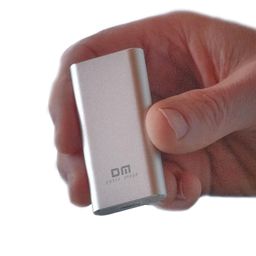 Dynon Metrics External SSD – USB-C Portable SSD with Standard USB-A and C Cable – High-Strength Alloy SSD External – 300MB/s Fast Data Transfer – Pocket Size Solid State Drive – 512 GB image 1