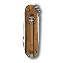 Victorinox Swiss Army Knife - FRESH. STYLISH. COLORFUL SWISS CLASSICS - 7 Function, Multitool with a Pair of Scissors - Chocolate Fudge, 58 mm image 2